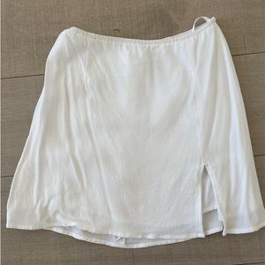 Sunday Best (Aritzia) White Skirt